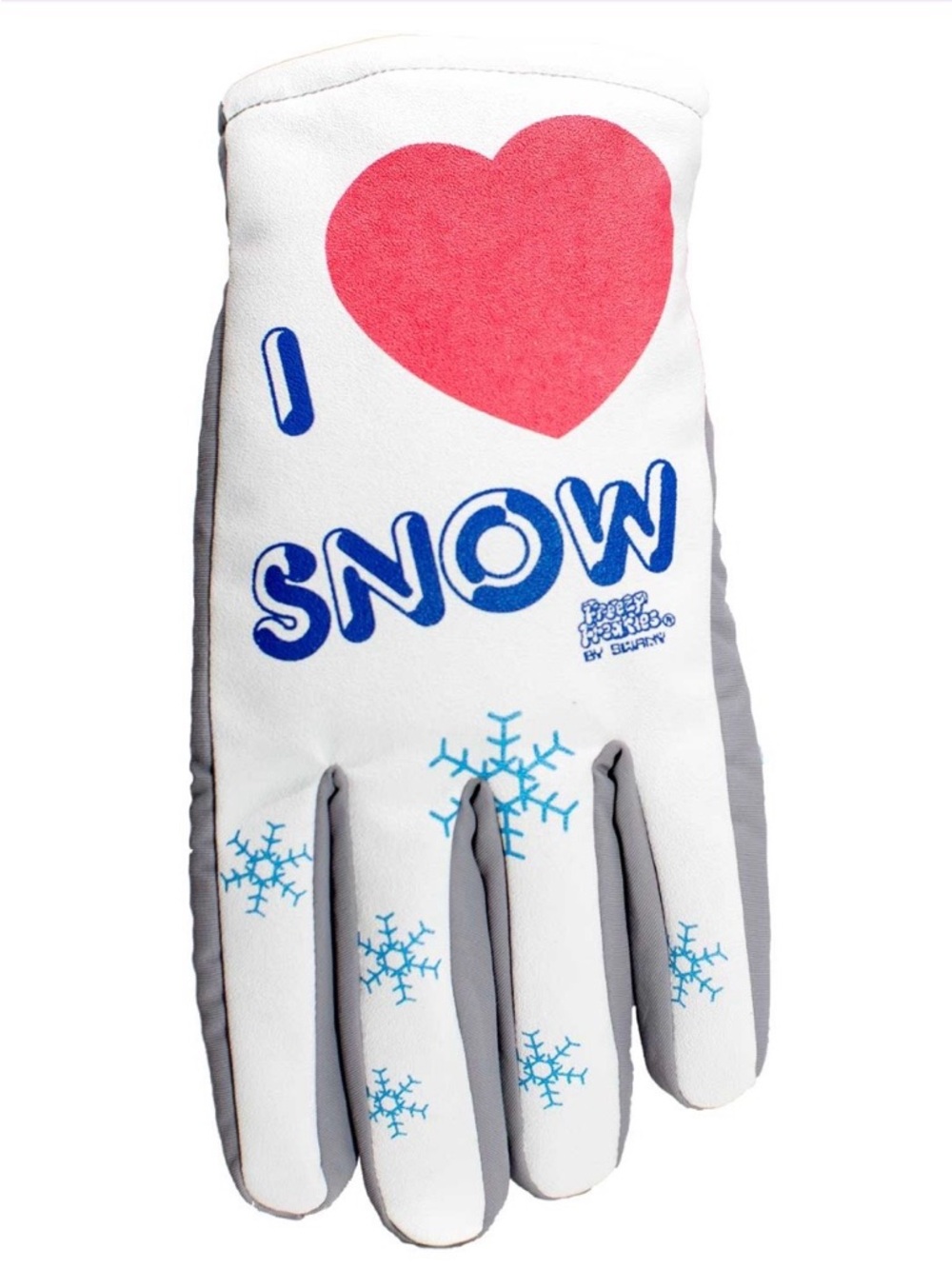 Freezie Freakies I ♥️ SNOW Gloves Size Small - Picture 5 of 6